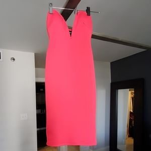Pink-Hot Sexy Cocktail Dress XS